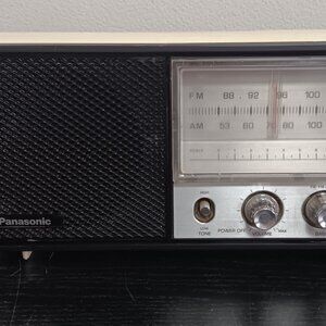 Vintage Panasonic AM/FM - AFC - Model RE-6278 Rare Siver Dial